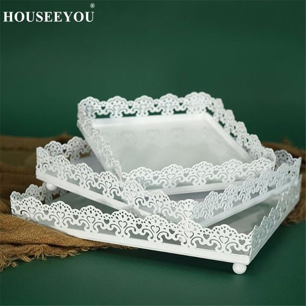 kitchen storage & organization white metal square pancake serving trays for food container organizer home decoration wedding cake plate snac
kitchen storage & organization white metal square pancake serving trays for food container organizer home decoration wedding cake plate snac