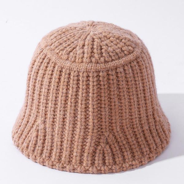 wide brim hats yqyxcy women hat winter autumn solid color striped thick warm knitted fisherman cap korean simple bucket female gorro, Blue;gray
wide brim hats yqyxcy women hat winter autumn solid color striped thick warm knitted fisherman cap korean simple bucket female gorro, Blue;gray