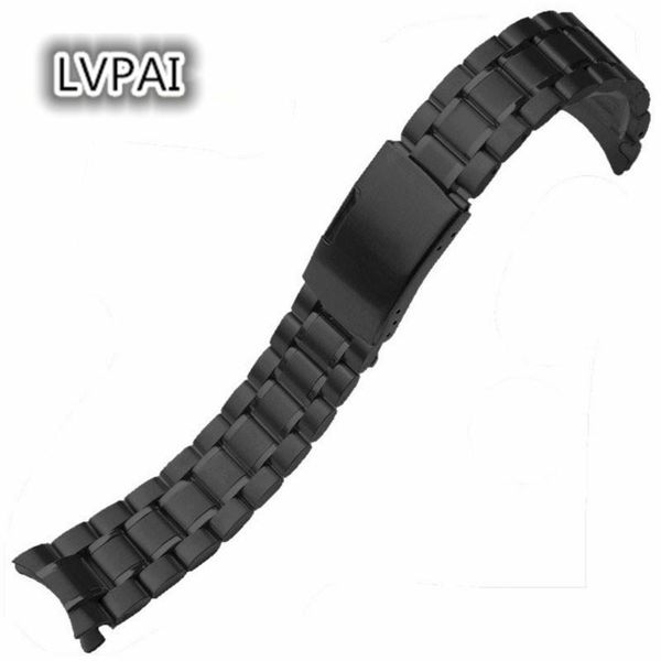 watch bands irisshine b0856 18/20/22 cm stainless steel bracelet band strap straight end solid links, Black;brown
watch bands irisshine b0856 18/20/22 cm stainless steel bracelet band strap straight end solid links, Black;brown