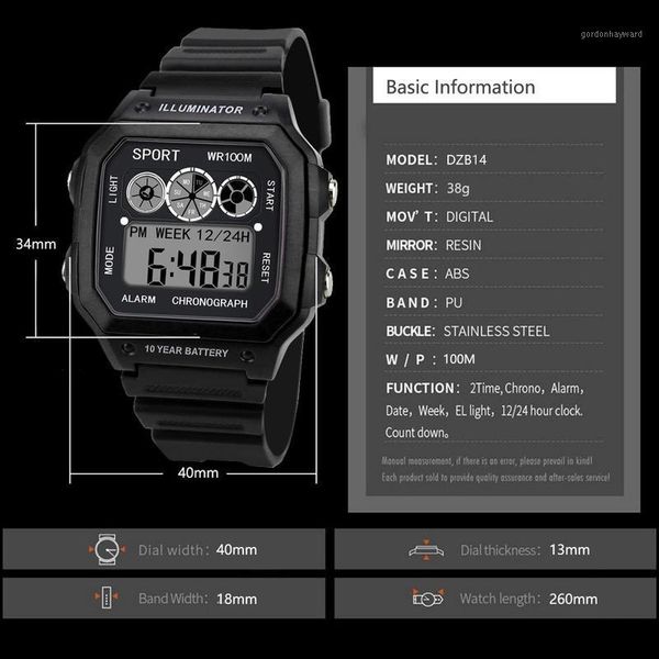 wristwatches 2021 watches men diving watch electronic digital display retro style clock relogio male reloj hombre men's, Slivery;brown
wristwatches 2021 watches men diving watch electronic digital display retro style clock relogio male reloj hombre men's, Slivery;brown