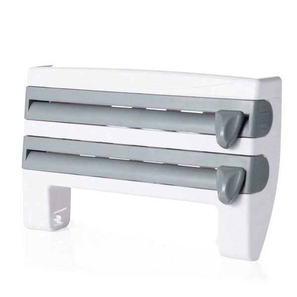 hooks & rails multifunction film storage rack nail plastic refrigerator cling shelf wall hanging kitchen dnj998
hooks & rails multifunction film storage rack nail plastic refrigerator cling shelf wall hanging kitchen dnj998