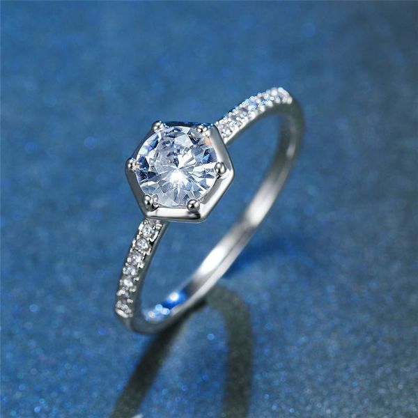 wedding rings dainty female white round zircon ring vintage silver color thin simple bridal geometric engagement for women, Slivery;golden
wedding rings dainty female white round zircon ring vintage silver color thin simple bridal geometric engagement for women, Slivery;golden