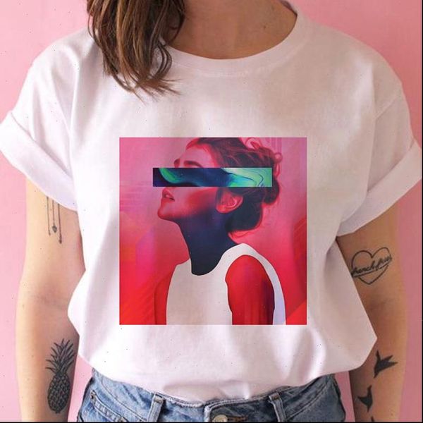 aesthetic fashion printed harajuku summer women funny round neck short sleeve streetwear shirts, White
aesthetic fashion printed harajuku summer women funny round neck short sleeve streetwear shirts, White