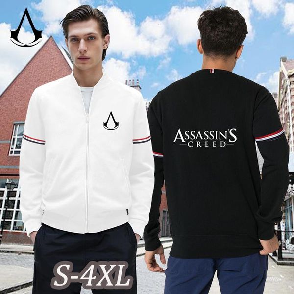 men's hoodies & sweatshirts 2021 winter creed printed baseball uniform solid color zipper warm and windproof fashion trend jacket size, Black
men's hoodies & sweatshirts 2021 winter creed printed baseball uniform solid color zipper warm and windproof fashion trend jacket size, Black