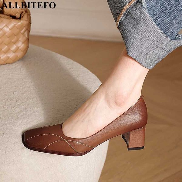 allbitefo size 34-42 soft genuine leather women heels shoes cow leather square toe fashion leisure high heels high heel shoes 210611, Black
allbitefo size 34-42 soft genuine leather women heels shoes cow leather square toe fashion leisure high heels high heel shoes 210611, Black