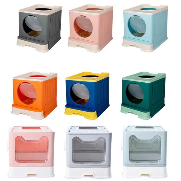other cat supplies litter box fully closed pet drawer training kit plastic toilet foldable kitten splash-proof entry clean sand bedpan
other cat supplies litter box fully closed pet drawer training kit plastic toilet foldable kitten splash-proof entry clean sand bedpan