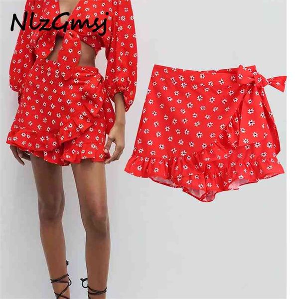 women shorts summer printed elegant asymmetrical high waisted short tie belt ladies 06 210628, White;black
women shorts summer printed elegant asymmetrical high waisted short tie belt ladies 06 210628, White;black
