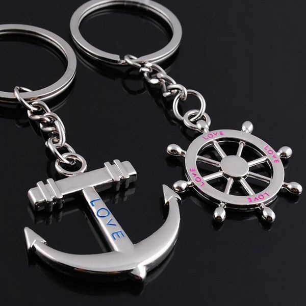 1 Pair Rudder Anchor Key Chain Couple Key Ring Lovers Gift Ring Keychain Keyring Gifts
1 Pair Rudder Anchor Key Chain Couple Key Ring Lovers Gift Ring Keychain Keyring Gifts