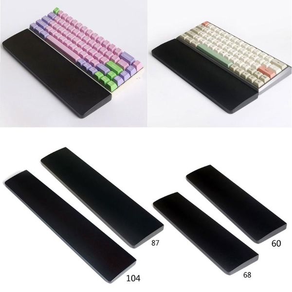 mouse pads & wrist rests repose-poignet en bois noir pour clavier mécanique, protection antidérapante drop
mouse pads & wrist rests repose-poignet en bois noir pour clavier mécanique, protection antidérapante drop