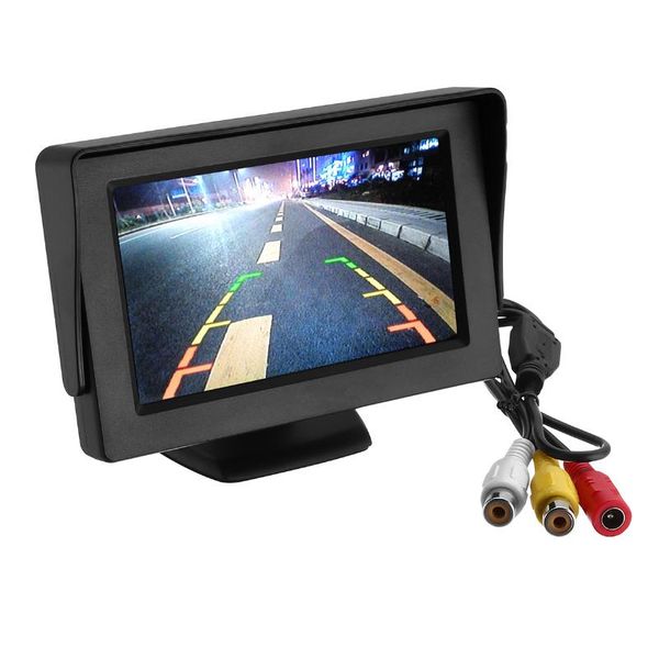 car video 4.3 inch tft lcd monitor 150° rotating reversing display parking intelligent system for backup reverse camera support dvd
car video 4.3 inch tft lcd monitor 150° rotating reversing display parking intelligent system for backup reverse camera support dvd