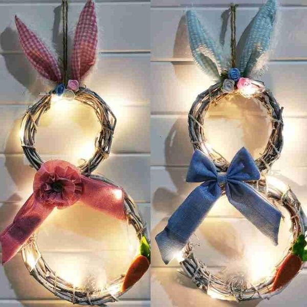 strings easter with lights led hanging ornament wreath rattan circle pendant for home decoration party
strings easter with lights led hanging ornament wreath rattan circle pendant for home decoration party