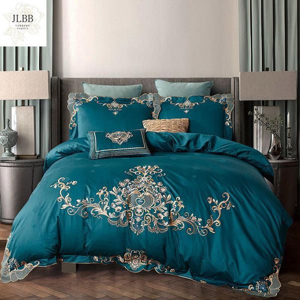 bedding sets blue gray pink red luxury european gold royal embroidery egyptian cotton set jacquard duvet cover bed sheet pillowcases
bedding sets blue gray pink red luxury european gold royal embroidery egyptian cotton set jacquard duvet cover bed sheet pillowcases