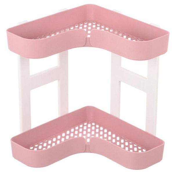 bathroom storage & organization double layers corner rack l shape cosmetic shelf kitchen organizer pink
bathroom storage & organization double layers corner rack l shape cosmetic shelf kitchen organizer pink