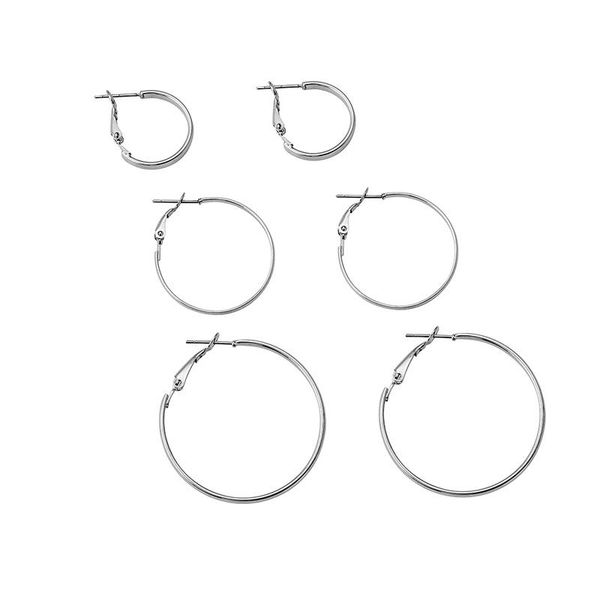 hoop & huggie ly 3pairs/set women girls alloy earrings round circle hook geometric do99, Golden;silver
hoop & huggie ly 3pairs/set women girls alloy earrings round circle hook geometric do99, Golden;silver