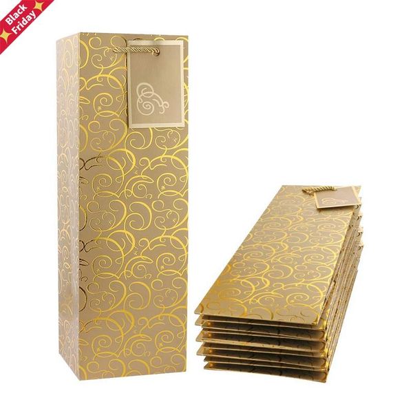 wine bags, kraft paper bag 10 pcs gift bags with handles, single bottle bulk for christmas, party, shop wrap
wine bags, kraft paper bag 10 pcs gift bags with handles, single bottle bulk for christmas, party, shop wrap