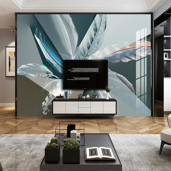 wallpapers custom any size mural wallpaper 3d modern light luxury simple abstract geometric beautiful feather living room background papel
wallpapers custom any size mural wallpaper 3d modern light luxury simple abstract geometric beautiful feather living room background papel
