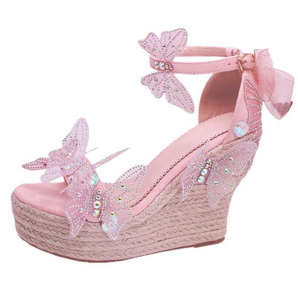 womens open toe rhinestones crystal 3d butterfly bowknot wedge high heel platform sandals sweet diy shoes pink black
womens open toe rhinestones crystal 3d butterfly bowknot wedge high heel platform sandals sweet diy shoes pink black