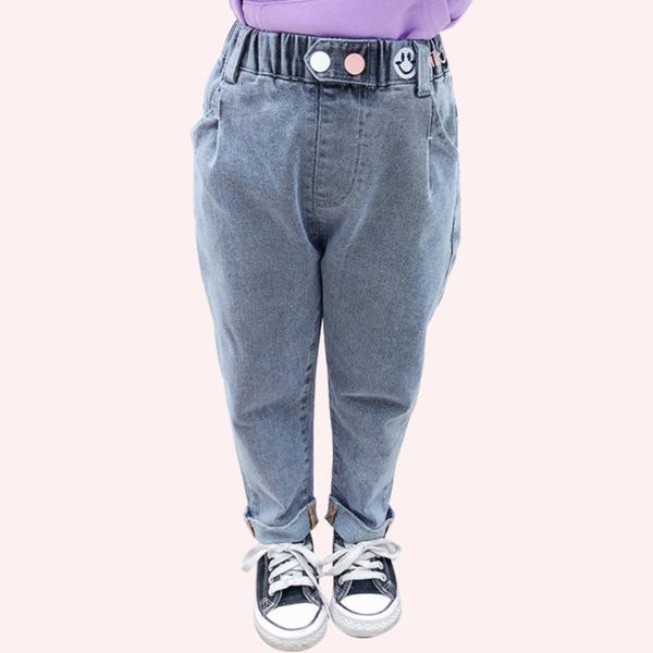 jeans baby girl smile pattern casual infantil colorful botton kid clothes for, Blue
jeans baby girl smile pattern casual infantil colorful botton kid clothes for, Blue
