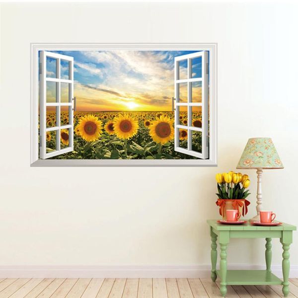 wallpapers 3d creative fake window scenery sticker bedroom living room wall decal background decoration - sunflower (as shown)
wallpapers 3d creative fake window scenery sticker bedroom living room wall decal background decoration - sunflower (as shown)