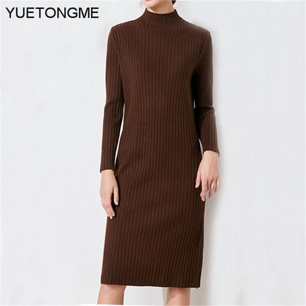 knitted dress women autumn solid sweater dresses knee-length long female sw123 casual, Black;gray
knitted dress women autumn solid sweater dresses knee-length long female sw123 casual, Black;gray