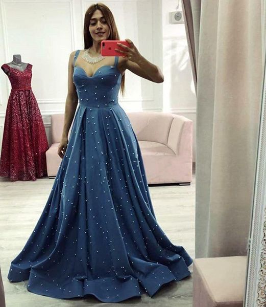 spaghetti a line long evening dresses with pearls sweetheart sweep train corset back formal special occasion party gowns, Black;red
spaghetti a line long evening dresses with pearls sweetheart sweep train corset back formal special occasion party gowns, Black;red