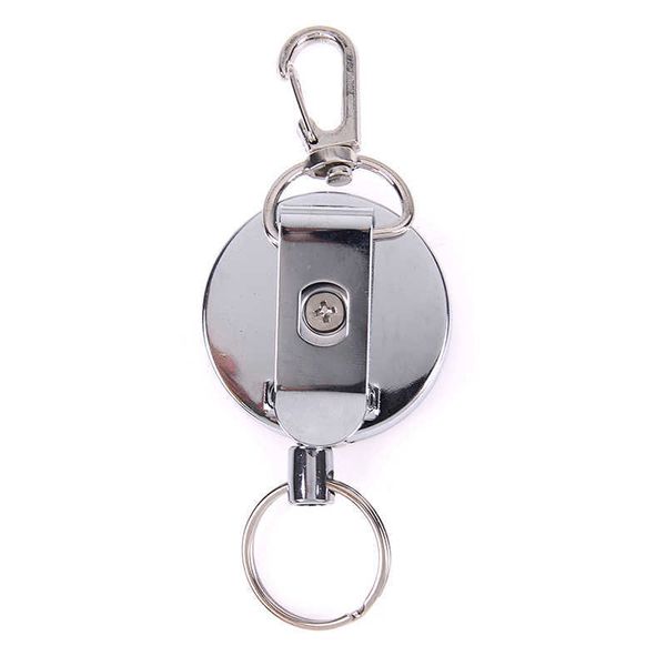 retractable resilience steel wire rope elastic keychain recoil sporty alarm key ring anti lost outdoor safety buckle
retractable resilience steel wire rope elastic keychain recoil sporty alarm key ring anti lost outdoor safety buckle