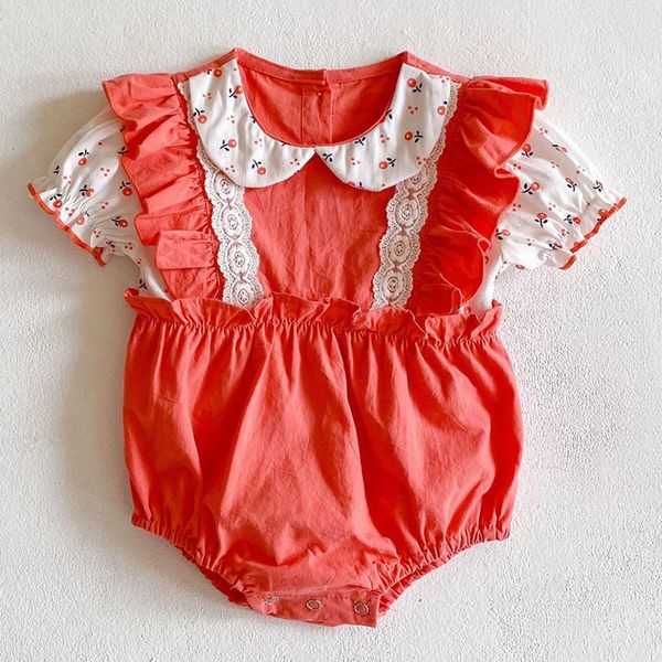 0-3yrs summer infant jumpsuits short flower clothes girls clothing baby fly sleeve rompers, Blue
0-3yrs summer infant jumpsuits short flower clothes girls clothing baby fly sleeve rompers, Blue
