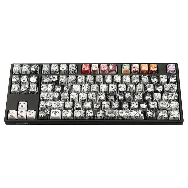 keyboards 110key ahegao keycap dye sublimation oem profile japanese anime for cherry gateron kailh switch mechanical keyboard
keyboards 110key ahegao keycap dye sublimation oem profile japanese anime for cherry gateron kailh switch mechanical keyboard