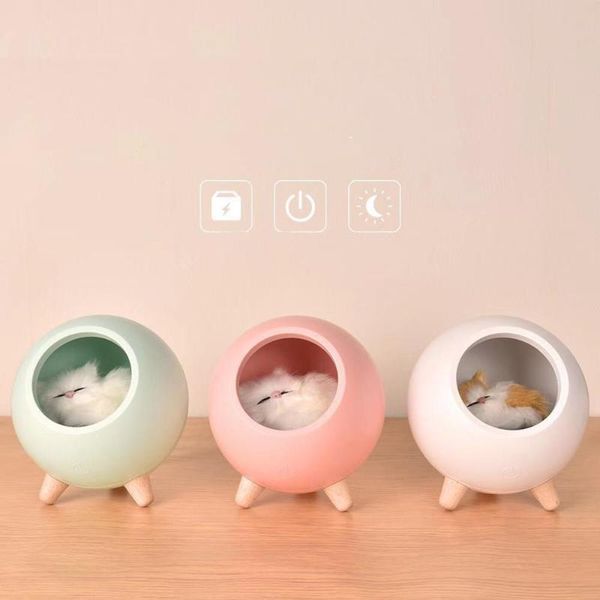 party decoration creative lovely usb small night light atmosphere bedroom warm companion sleeping with cat
party decoration creative lovely usb small night light atmosphere bedroom warm companion sleeping with cat
