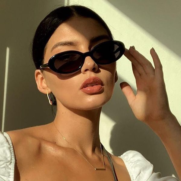 sunglasses fashion retro round women brand vintage travel small oval sun glasses for female oculos lunette de soleil femme, White;black
sunglasses fashion retro round women brand vintage travel small oval sun glasses for female oculos lunette de soleil femme, White;black