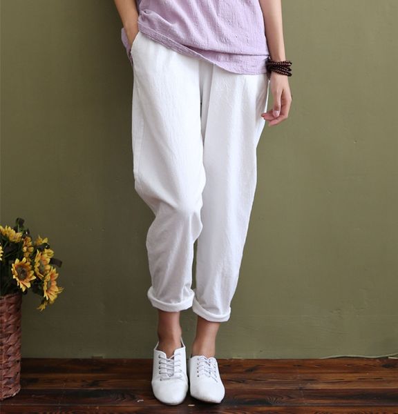 capris original summer spring length total cotton trousers and ladies'linen sheer colour loose pants harem pantalon, Black;white
capris original summer spring length total cotton trousers and ladies'linen sheer colour loose pants harem pantalon, Black;white