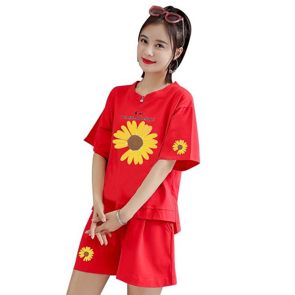 women's tracksuits big yards students sport suit short-sleeved sweatshirt loose shorts 2021 summer two-piece leisure fashion clothing s, Gray
women's tracksuits big yards students sport suit short-sleeved sweatshirt loose shorts 2021 summer two-piece leisure fashion clothing s, Gray