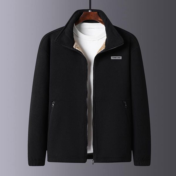 men's sweaters autumn plus fleece thickening sweater warm sports jacket polar casual simple fashion large size 5xl, White;black
men's sweaters autumn plus fleece thickening sweater warm sports jacket polar casual simple fashion large size 5xl, White;black