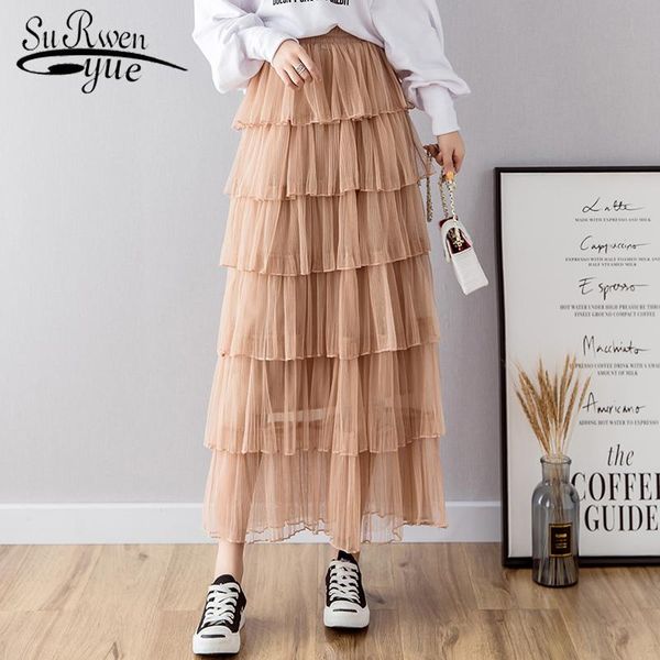 skirts mesh skirt spring 2021 the women fashionong for of high waist multi-level cake a word fairy 1931 50, Black
skirts mesh skirt spring 2021 the women fashionong for of high waist multi-level cake a word fairy 1931 50, Black