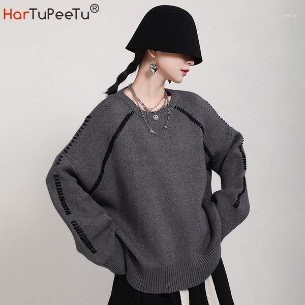 spring autumn women thick knitted sweater distinct seams design pullover knitwear oversize loose batwing sleeve solid women's sweaters, White;black
spring autumn women thick knitted sweater distinct seams design pullover knitwear oversize loose batwing sleeve solid women's sweaters, White;black
