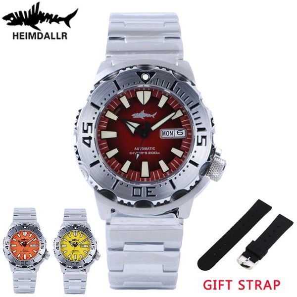 wristwatches heimdallr men's 200-meter diving watch sapphire glass nh36a movement multi-function machine luminous orologio da uomo, Slivery;brown
wristwatches heimdallr men's 200-meter diving watch sapphire glass nh36a movement multi-function machine luminous orologio da uomo, Slivery;brown