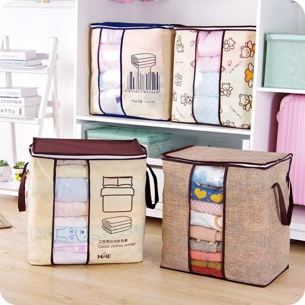 storage bags 2021 non-woven portable clothes bag organizer 45.5*51*29cm folding closet for pillow quilt blanket bedding
storage bags 2021 non-woven portable clothes bag organizer 45.5*51*29cm folding closet for pillow quilt blanket bedding