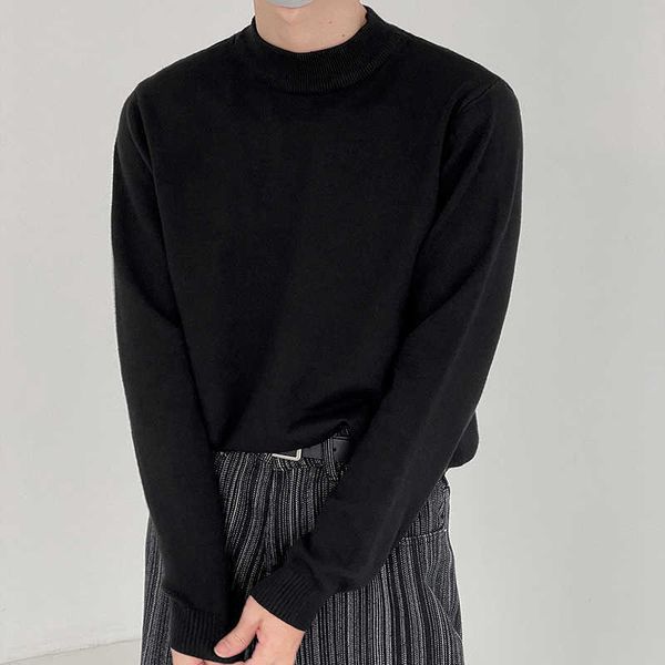 men's knitted long sleeve high neck sweater, simple and durable, casual, fashionable, autumn, Black
men's knitted long sleeve high neck sweater, simple and durable, casual, fashionable, autumn, Black