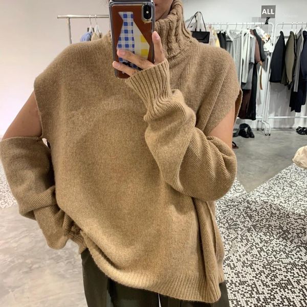 autumn and winter knitted sweater hollow loose lazy long sleeve pullover pure color wool lapel fashion women women's sweaters, White;black
autumn and winter knitted sweater hollow loose lazy long sleeve pullover pure color wool lapel fashion women women's sweaters, White;black