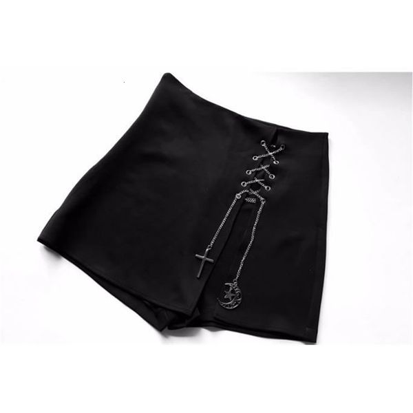 women's shorts japanese harajuku gothic cross & moon star chain punk rock short skirt shorts yixh, White;black
women's shorts japanese harajuku gothic cross & moon star chain punk rock short skirt shorts yixh, White;black