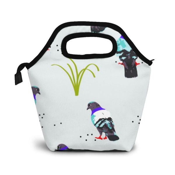 pigeons lunch bag boxes bags portable insulated picnic box for women men organizer, Blue;pink
pigeons lunch bag boxes bags portable insulated picnic box for women men organizer, Blue;pink