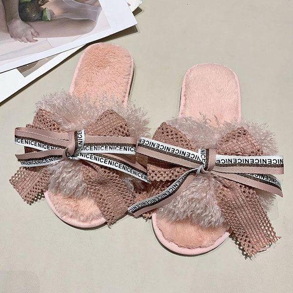 slippers plush ladies winter flat furry soft bottom bow leisure home outside fur slides shoes 2021, Black
slippers plush ladies winter flat furry soft bottom bow leisure home outside fur slides shoes 2021, Black