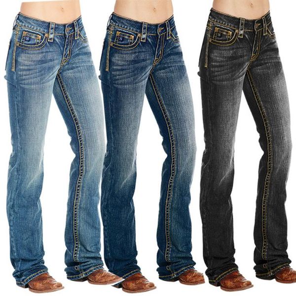 women jeans embroidered washing ripped for mom high waist woman pants y2k women's, Blue
women jeans embroidered washing ripped for mom high waist woman pants y2k women's, Blue