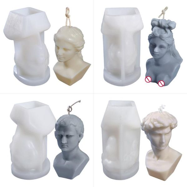 craft tools david portrait candle silicone mold diy man woman body 3d character resin soap
craft tools david portrait candle silicone mold diy man woman body 3d character resin soap