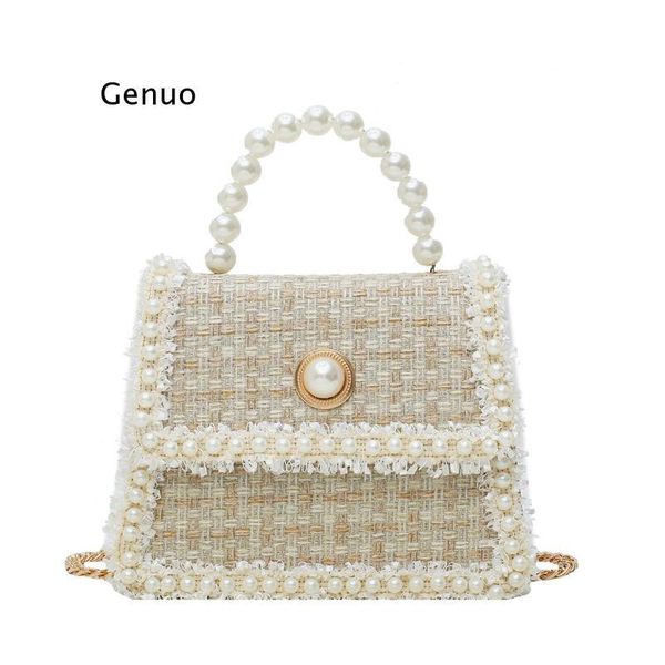 elegant female pearl tote bag 2021 fashion woolen women's designer handbag chain shoulder messenger purses bags
elegant female pearl tote bag 2021 fashion woolen women's designer handbag chain shoulder messenger purses bags