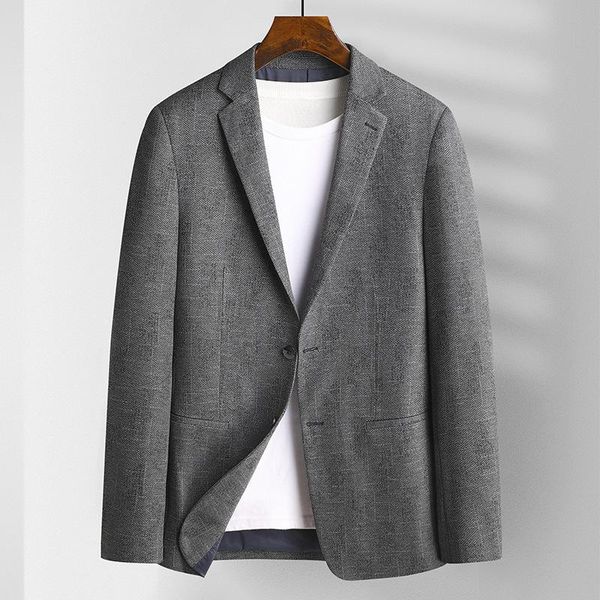 spring male blazer single breasted business casual mens fashion slim fit young man 4xl men's suits & blazers, White;black
spring male blazer single breasted business casual mens fashion slim fit young man 4xl men's suits & blazers, White;black
