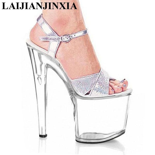 elegant crystal shoes 20cm ultra high heels sandals silver bride wedding 10cm platform strappy, Black
elegant crystal shoes 20cm ultra high heels sandals silver bride wedding 10cm platform strappy, Black