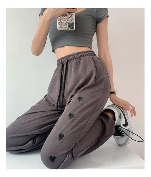 women's pants & capris dailou fashion high waist trousers women loose casual elthtic pantalones korean style joggers female sports, Black;white
women's pants & capris dailou fashion high waist trousers women loose casual elthtic pantalones korean style joggers female sports, Black;white