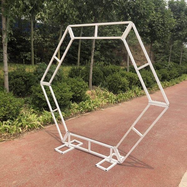 party decoration hexagonal arch white gold iron archs shelf christmas backdrop decor stage flower stand wrought diamond
party decoration hexagonal arch white gold iron archs shelf christmas backdrop decor stage flower stand wrought diamond