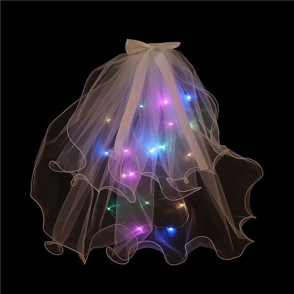 party decoration women girls led glowing light bridal veil retro net po props wedding veils headdress decor
party decoration women girls led glowing light bridal veil retro net po props wedding veils headdress decor